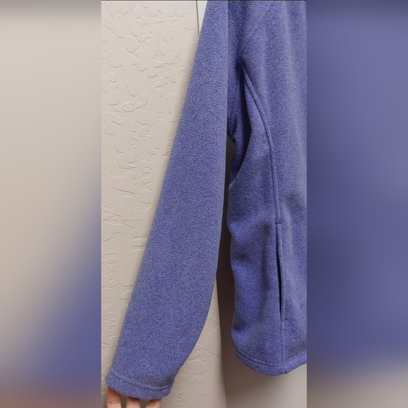 Landway Women's Purple Fleece Full Zip with 4 pockets Size Large Streetwear - Picture 2 of 10